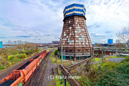 Industriekulisse in Duisburg