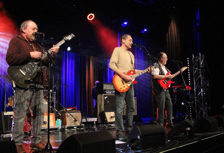 The Froggs, Wernner Dannemanns erste Bandstation von 1965, für zwei Songs wieder auf der Bühne.  