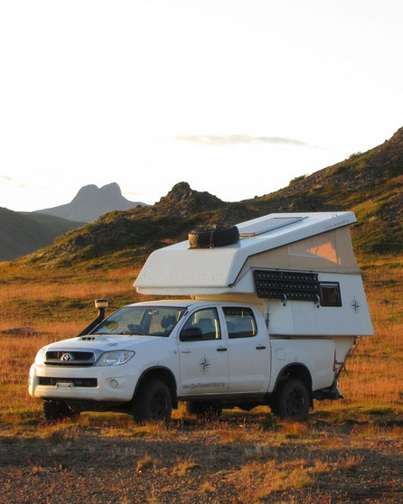 Offroad-Wohnkabine von Das Fernweh-Mobil auf Abenteuerreise