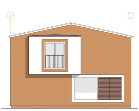 Umbau Germering Reihenendhaus Erker Dachflächenfenster Wohnrumerweiterung