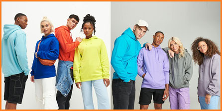 Full Range of Custom Branded Hoodies