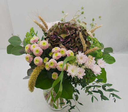 bouquet hortensia send to vienna