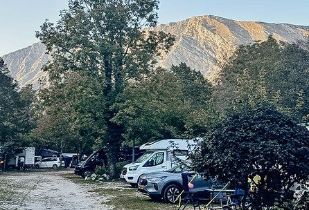 Campingplatz in Slowenien in den Bergen 2026