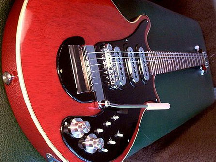 Red Special Shape Copy Brian May Electric Guitar エレキ