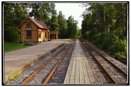 Der Bahnhof der Museumsbahn
