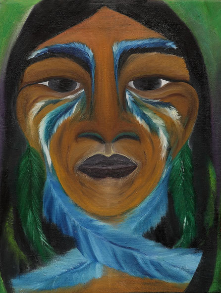 Paz Treuquil (2012), 40x50 cm.