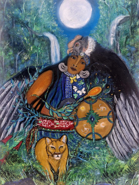 Paz treuquil (2025), 80x60 cm.