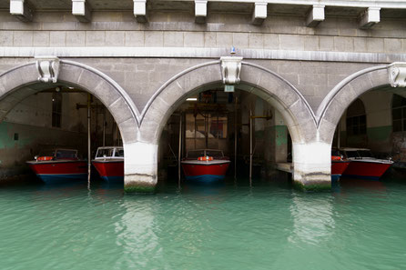 Venice boat parking