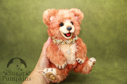 ハンドメイド　テディベア フフちゃん ハンドメイド テディベア フフちゃん ハンドメイド☆テディベア