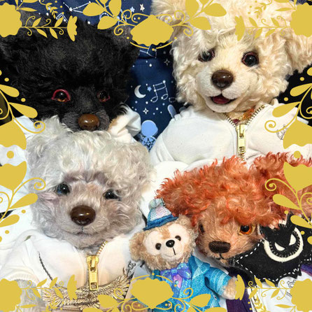 Aさまのお家ではみんなでダッフィーちゃんのお洋服を揃えて応援してくれました！チームシュガパンのユニフォームだ～💗