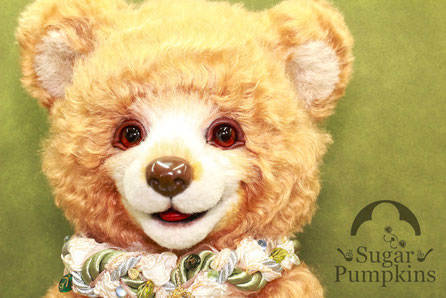 Sugar Pumpkinsのハンドメイドテディベア
