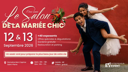 Le Salon de La Mariée Chic - 12 et 13 Septembre 2026