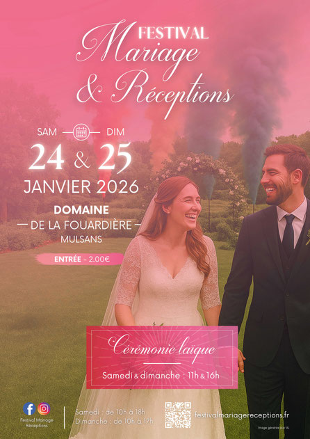 Festival Mariage Réceptions à Mulsans - 24 et 25 Janvier 2026