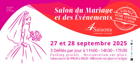 Salon du Mariage de Coulommiers 27 et 28 Septembre 2025