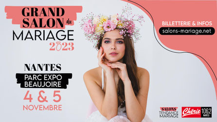 Salon Tendance Mariage de Nantes 4 et 5 Novembre 2023