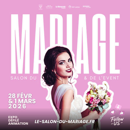Salon du Mariage & de l'Evénementiel de Vernon - 28 Février et 01 Mars 2026