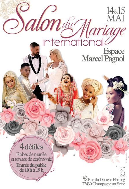 Salon du Mariage International à Champagne-sur-Seine - 14 et 15 Mai 2022