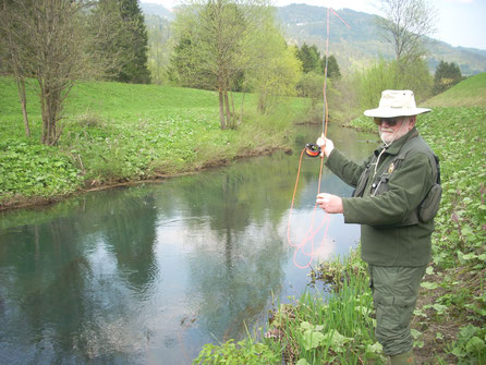 Zerimbach, der im Bereich von Rattendorf in den Gailfluss einmündet