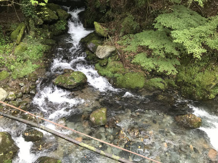 桐生川の支流との合流地点