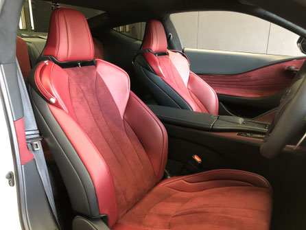 LEXUS LC500 インテリアコーティング 岡山