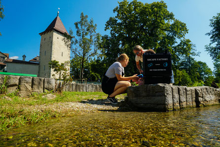 Outdoor Escape Game in Luzern, Sursee und Lenzburg für Grossgruppen