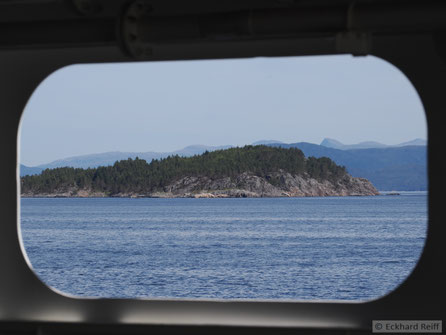 auf der Fähre von Seivika nach Tommervag