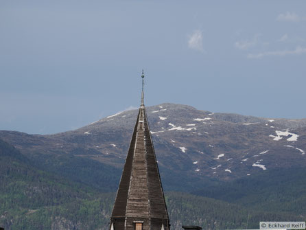 der Ausblick aus meinem Hotel auf die andere Seite