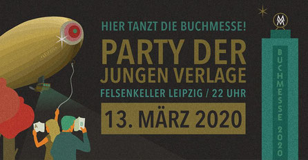 Leipziger Buchmesse 2020 Party der jungen Verlage Felsenkeller