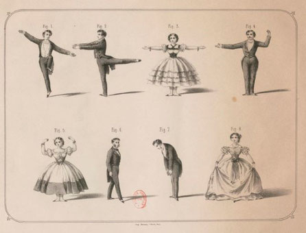 Cours de danses historiques en ligne sur ZOOM