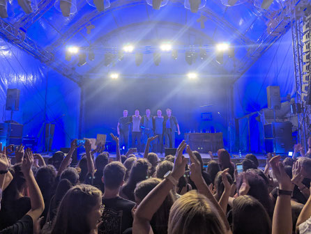 Picture This bei den Rasenkonzerten in Gersthofen.