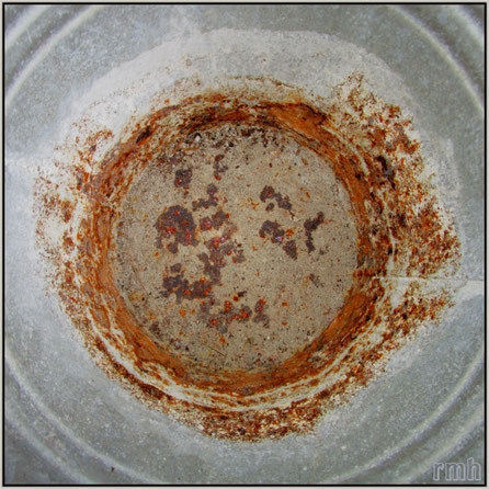 rusty bucket