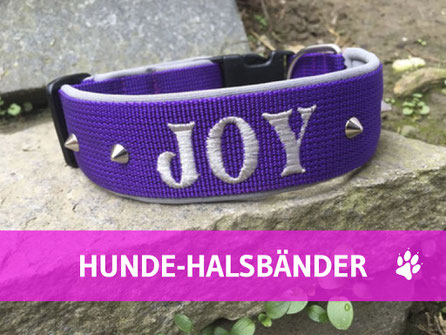 Hundehort Rudel-Treff - Hunde-Halsbänder individuell