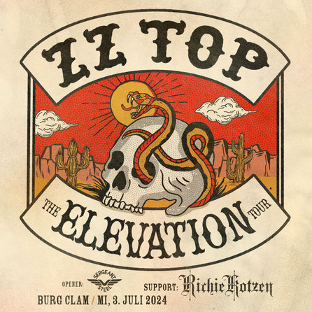 Sergeant Steel supported ZZ Top and Richie Kotzen