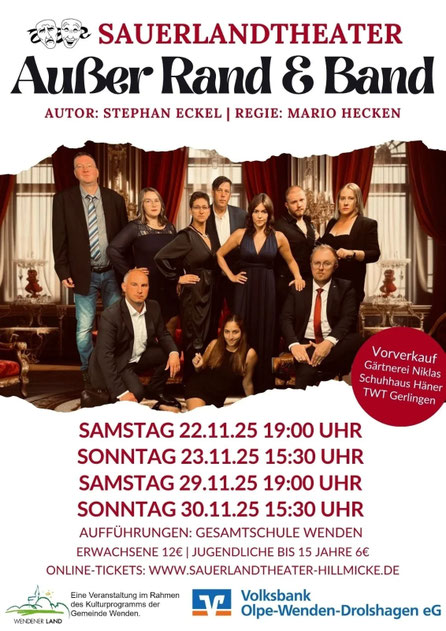 © Plakat: Sauerlandtheater Hillmicke