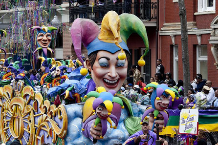 Carri allegorici clown