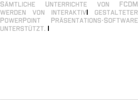 FCDM Interaktive PowerPoint Präsentations-Software