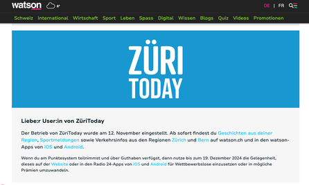 (Screenshot watson.ch)