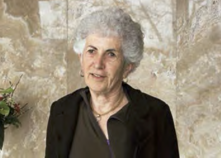 Ruth Guggenheim-Tugendhat (geb. 6.12.1943, Caracas) bei der Eröffnung des Hauses Tugendhat am 29.2.2012