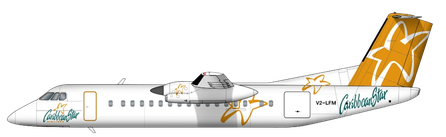 Aircraft Type: De Havilland Canada DHC-8 Dash 