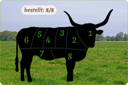 Auerochsen-Sharing | Bestellstatus | Mein BioRind