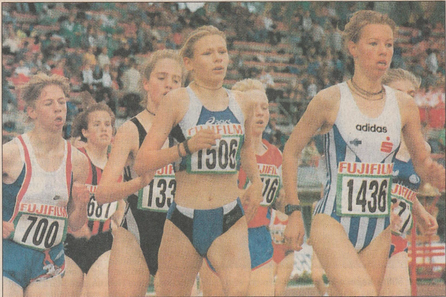 Diplom Personal Fitness  Trainerin Gabi Kamenz aus Leipzig - schon 1997 gewann sie den Titel Deutsche Jugendmeistern 1997
