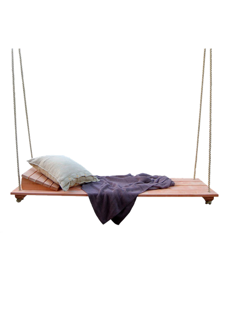 balancelle bois jardin