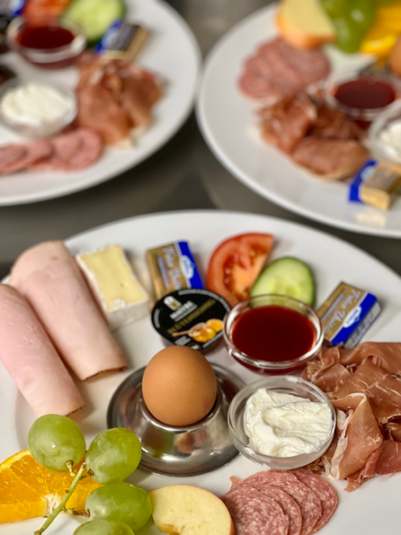 Frühstücksauswahl in der Brasserie Rendezvous Hannover-Bothfeld