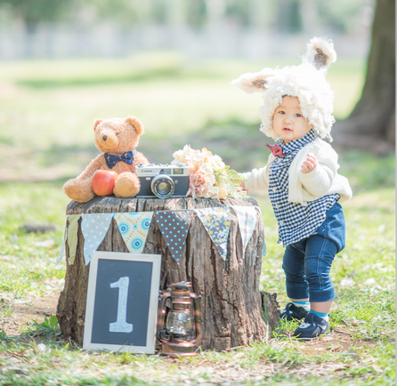 お誕生日写真　１歳お誕生日　お誕生日撮影　出張カメラマン　出張撮影　ロケーションフォト　ロケーション撮影　おしゃれ