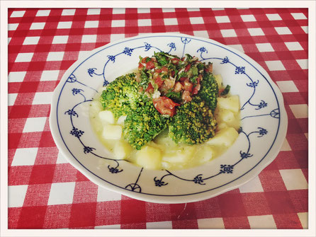 Diät Thermomix, Diät Brokkoli Kartoffeln, vegane Diät, vegan Diät Thermomix, unter 500 kcal Gericht Thermomix
