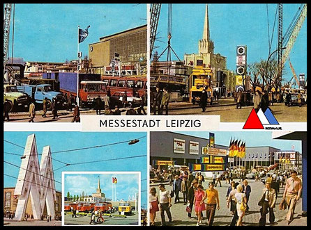 Postkaart Techniek beurs 1972  Verlag Bild und Heimat collectie auteur