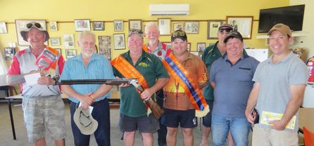 L - R:  Victor Bowman, Barry Ellis, Paul Weygood, Colin Kneebone, Brodie Seccull, Marc Connell, Allan Seccull, David De Maria.