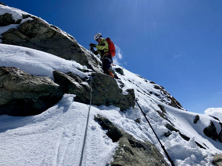 Skitour, Schweiz, Skihochtour, Schweiz, Wallis, Lötschental, Tschingelhorn, Tschingelhore, Tschingelhoren, Fafleralp, Blatten