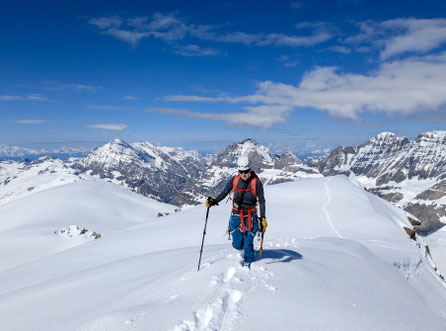 Skitour, Schweiz, Skihochtour, Schweiz, Wallis, Lötschental, Tschingelhorn, Tschingelhore, Tschingelhoren, Fafleralp, Blatten