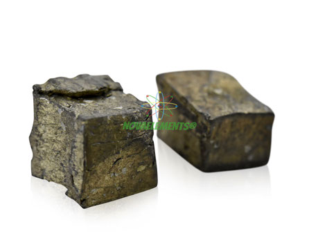 ytterbium metal, ytterbium ingots, ytterbium chunks, ytterbium acrylic cube, ytterbium cube, ytterbium rod, ytterbium metal for element collection